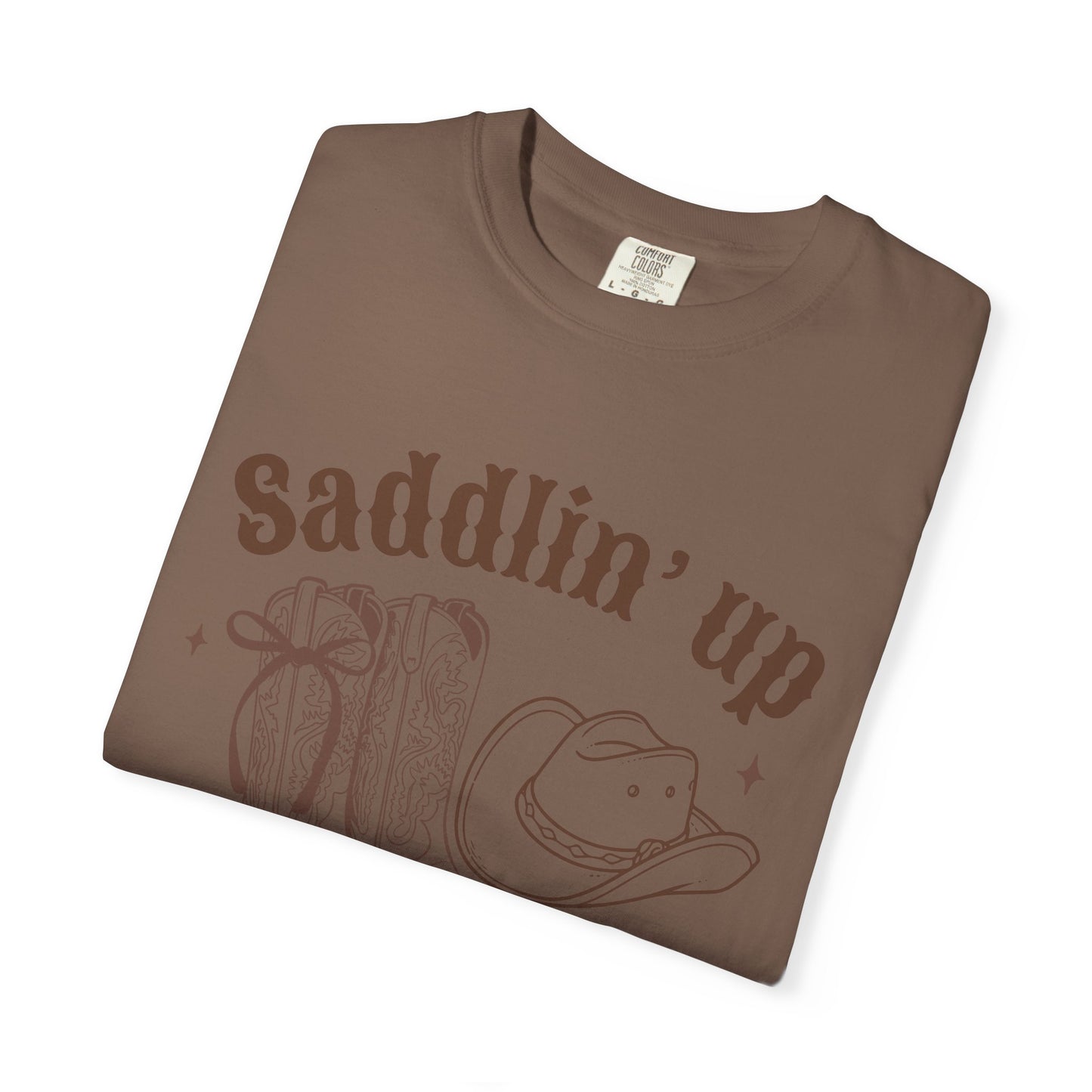 Saddlin' Up Cowboy Bachelorette T-Shirt