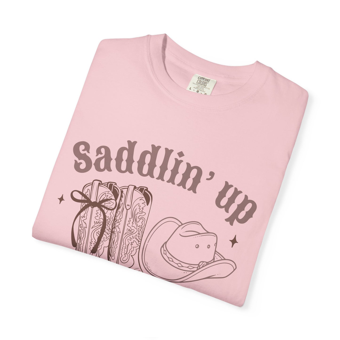 Saddlin' Up Cowboy Bachelorette T-Shirt