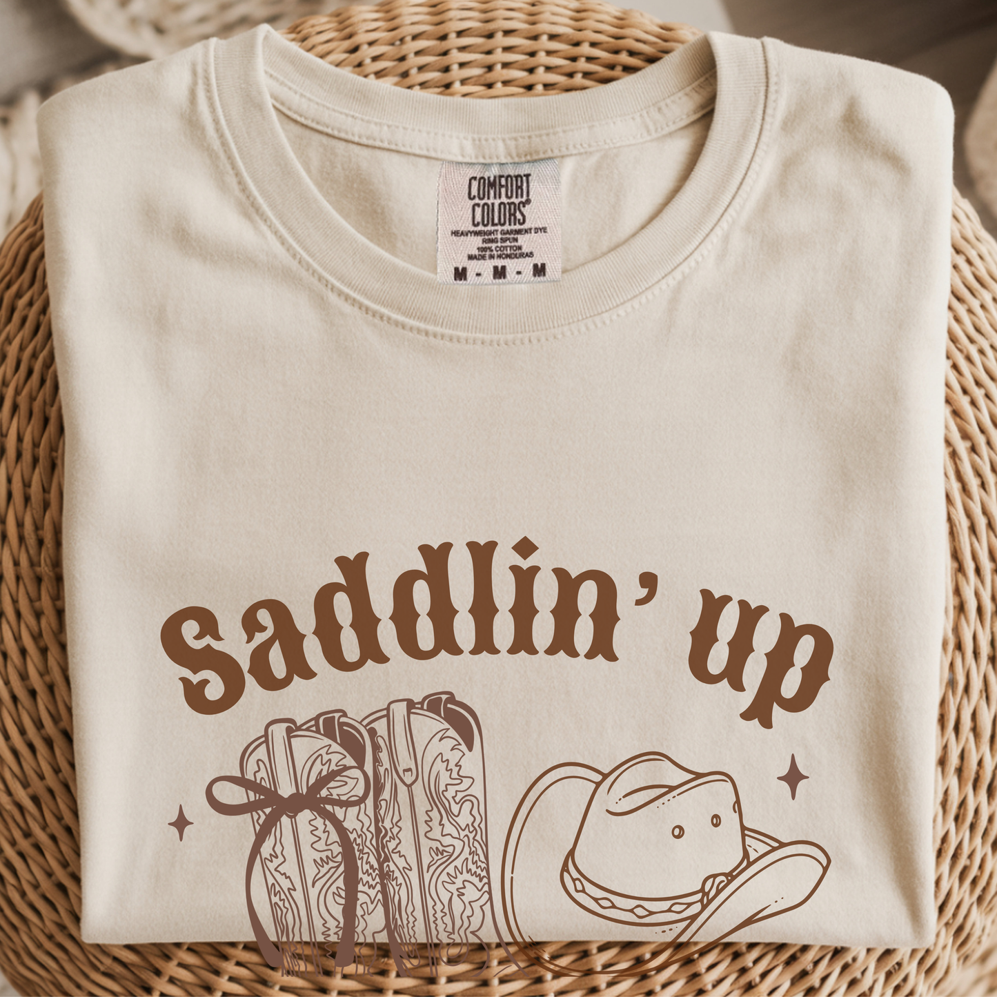 Saddlin' Up Cowboy Bachelorette T-Shirt