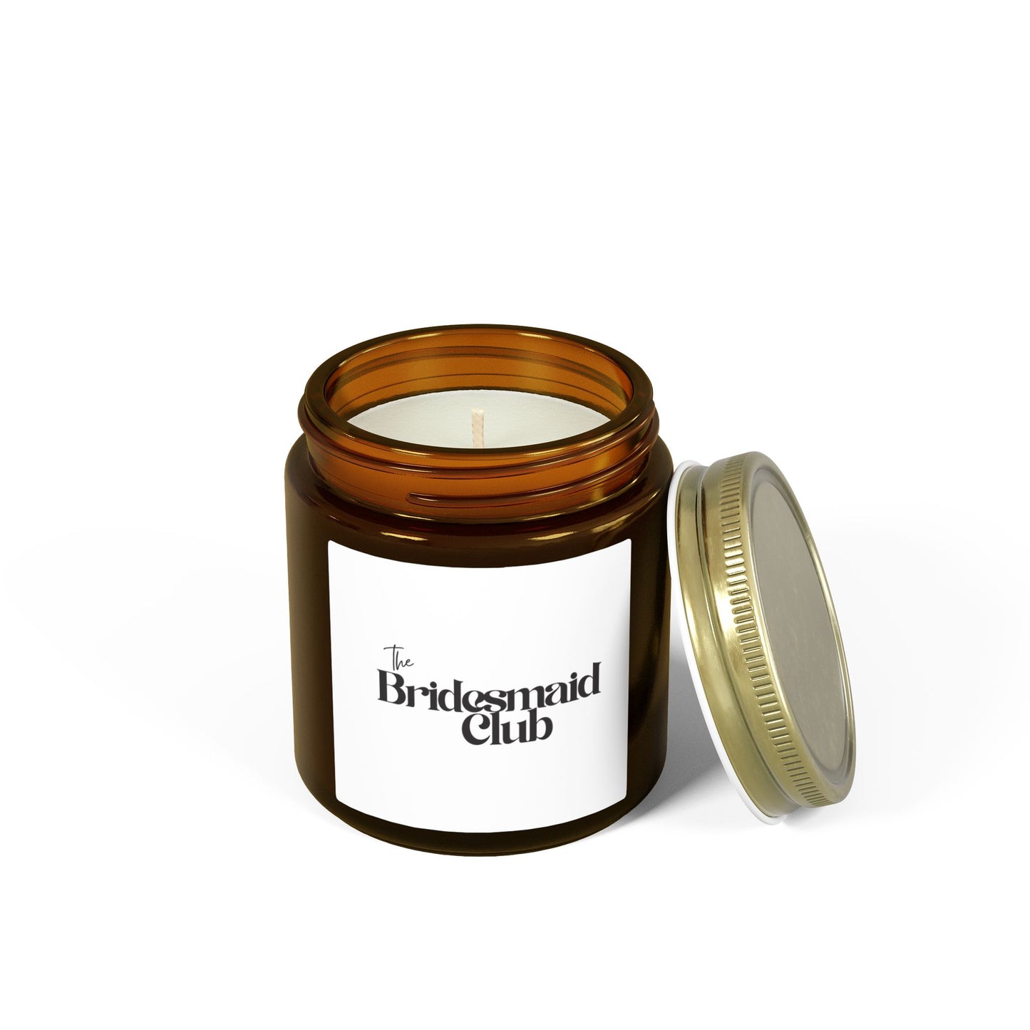 Bridesmaid Club Scented Candle — Coconut Apricot Wax (4oz)