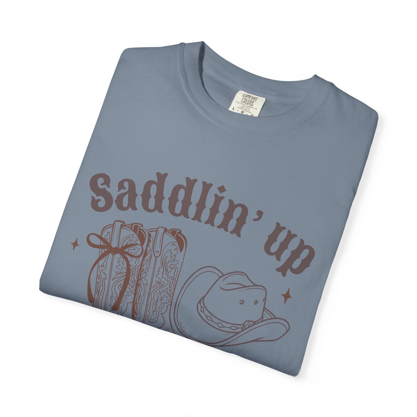 Saddlin' Up Cowboy Bachelorette T-Shirt