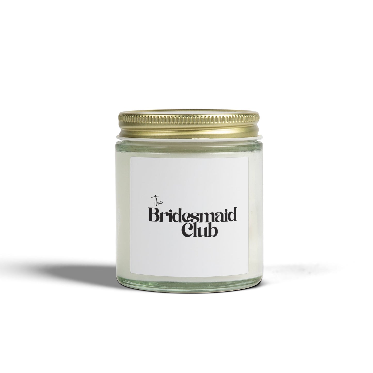 Bridesmaid Club Scented Candle — Coconut Apricot Wax (4oz)